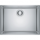 Fregadero bajo encimera FRANKE MRX 110-55 CUBETA MARIS. 122.0564.244. Una cubeta. Inoxidable. acabado acero. Para mueble de 80